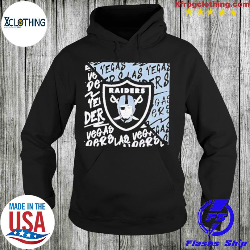 Las Vegas Raiders Youth Divide T-Shirt