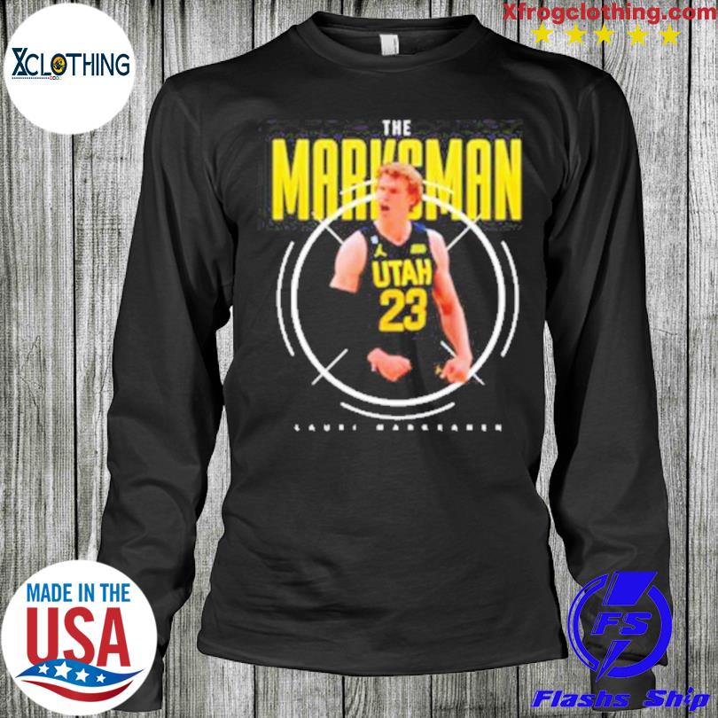 Lauri Markkanen Utah Jazz jump pass shirt, hoodie, sweater, long sleeve and  tank top