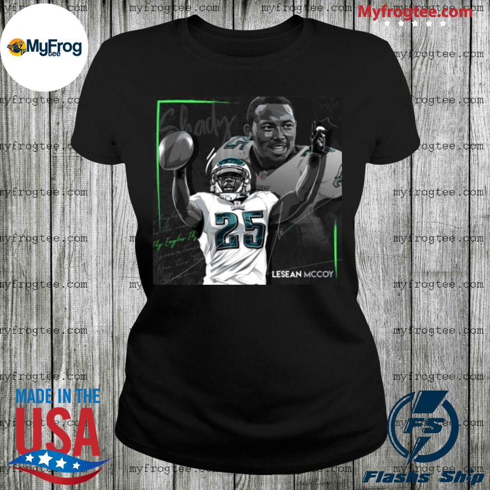 LESEAN MCCOY NFL PHILADELPHIA EAGLES FOOTBALL SIGNATURE SHIRT, hoodie,  sweater, long sleeve and tank top