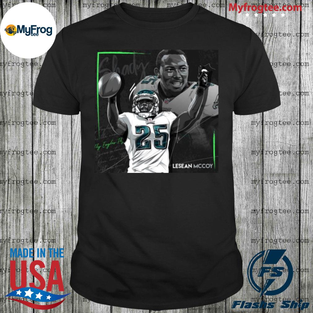 Philadelphia Eagles NFL Team Apparel #25 McCoy T-Shirt Green (Big & Tall: S)