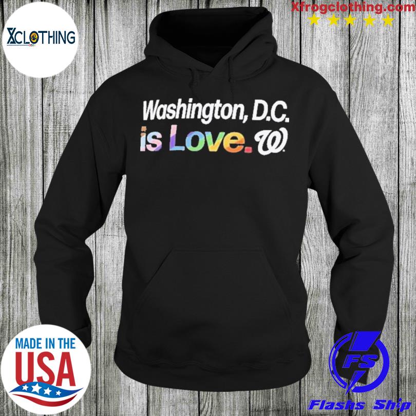 Lgbt Washington Nationals Is Love City Pride Shirt, hoodie, sweater and  long sleeve