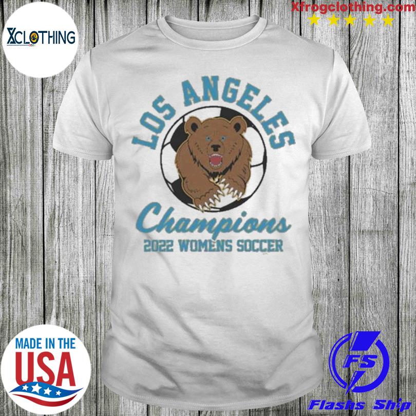 Los angeles 2022 women's soccer champs shirt