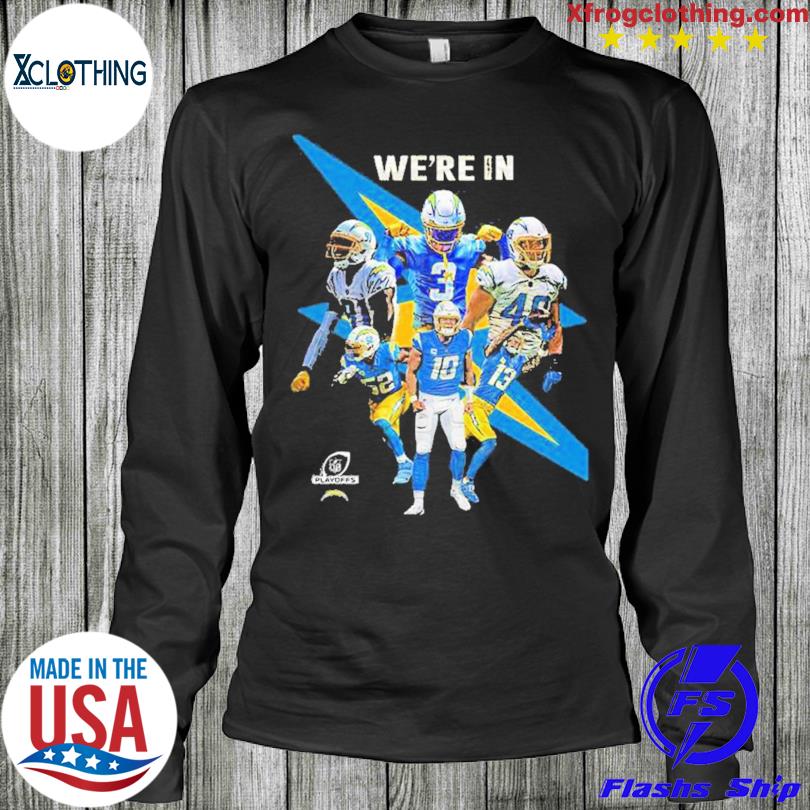 LA Chargers Anthracite 2022 NFL Playoffs Iconic shirt, hoodie, sweater,  long sleeve and tank top