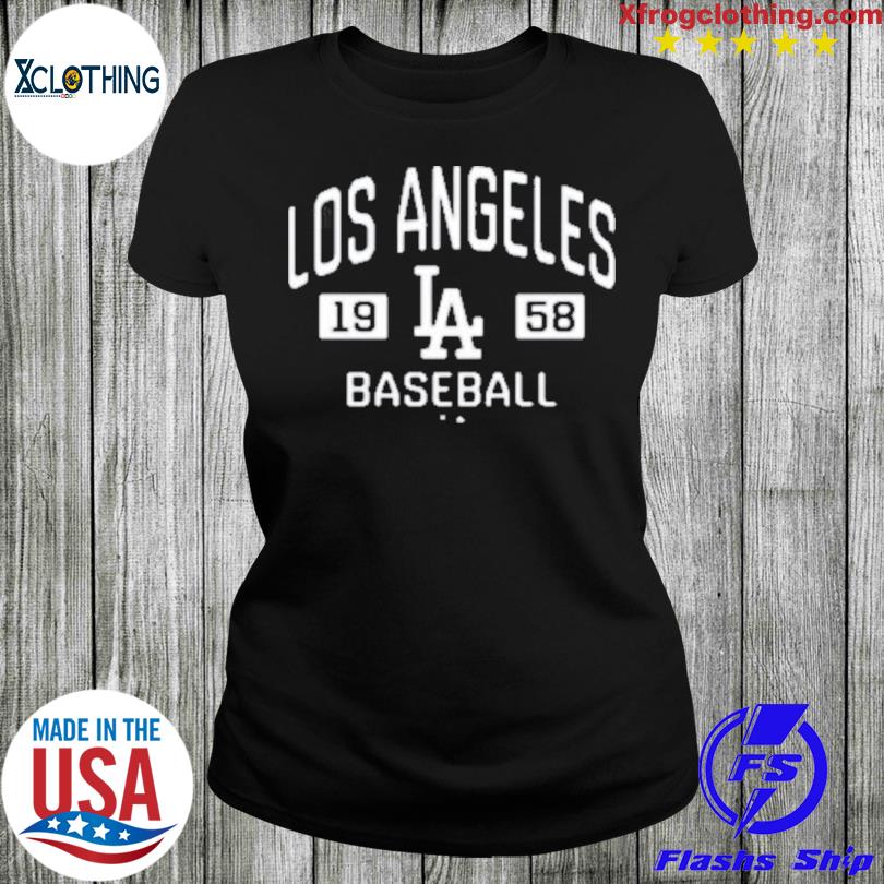 Los Angeles Dodgers Baseball Est 1958 Shirt - Printing Ooze