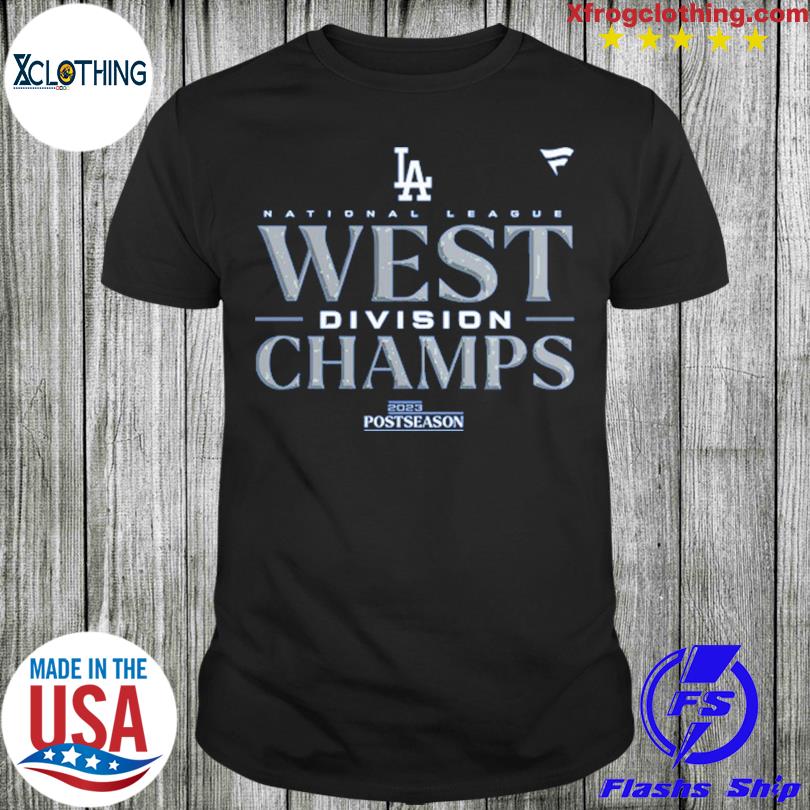 Los Angeles Dodgers Nike 2023 Nl West Division Champions Shirt