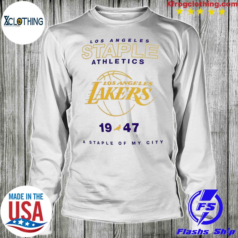 Los Angeles Lakers Nba X Staple Home Team Shirt, hoodie, longsleeve,  sweatshirt, v-neck tee