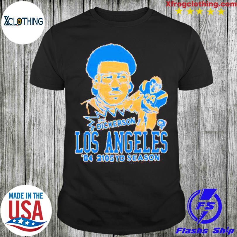 Los Angeles Rams Eric Dickerson 2105Yd Season Shirt