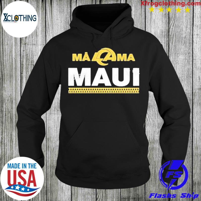 Official Los Angeles Rams Store Los Angeles Rams x Maui Relief T-Shirt -  Dzwtee