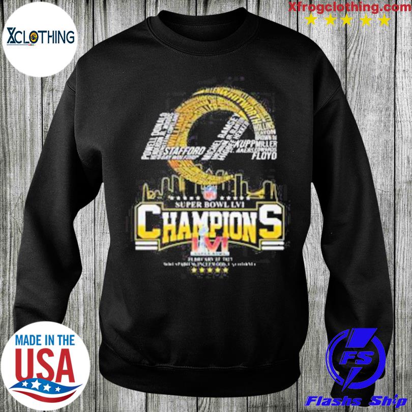 Los Angeles Rams Super Bowl LVI Champions 2022 shirt