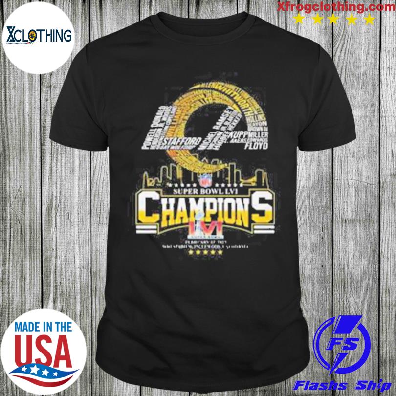 Los Angeles Rams Super Bowl LVI champions gear now available 