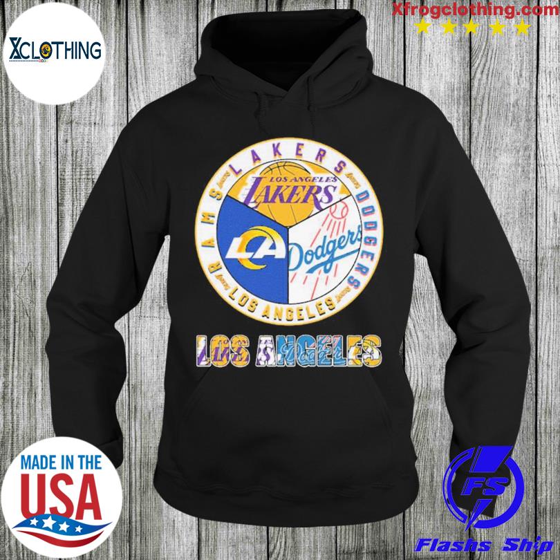 Los Angeles Sports 2023 Lakers Dodgers Rams shirt, hoodie, sweater