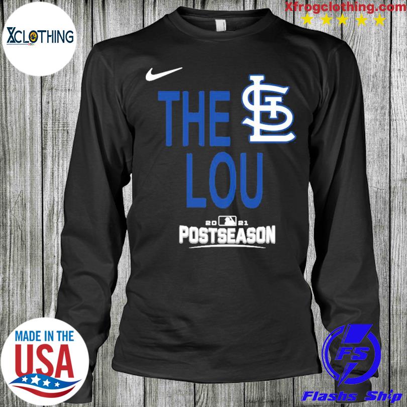 Louis cardinals postseason the lou 2021 shirt, hoodie, sweater and long  sleeve