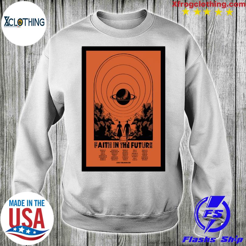 Louis Tomlinson Faith In The Future World Tour 2023 Poster T Shirt, hoodie,  sweater and long sleeve