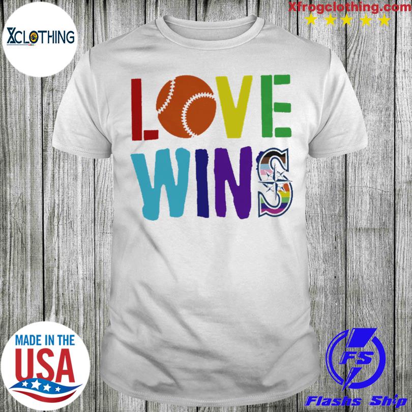 Seattle Mariners Is Love City Pride shirt, hoodie, sweater, long