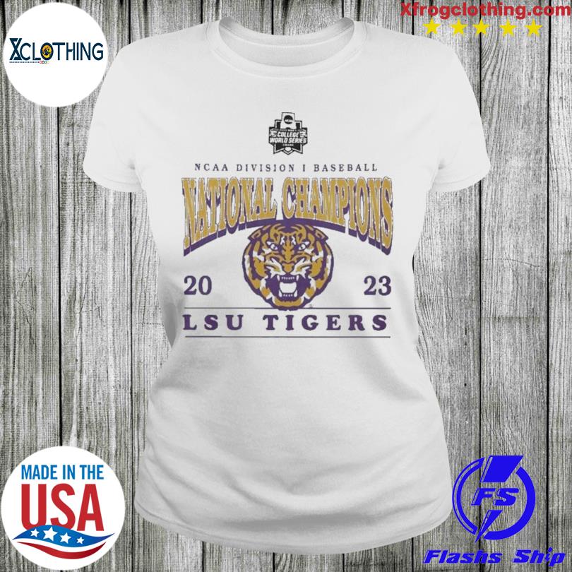 National Champions LSU Tigers Baseball Frankie T-Shirt - Printing Ooze