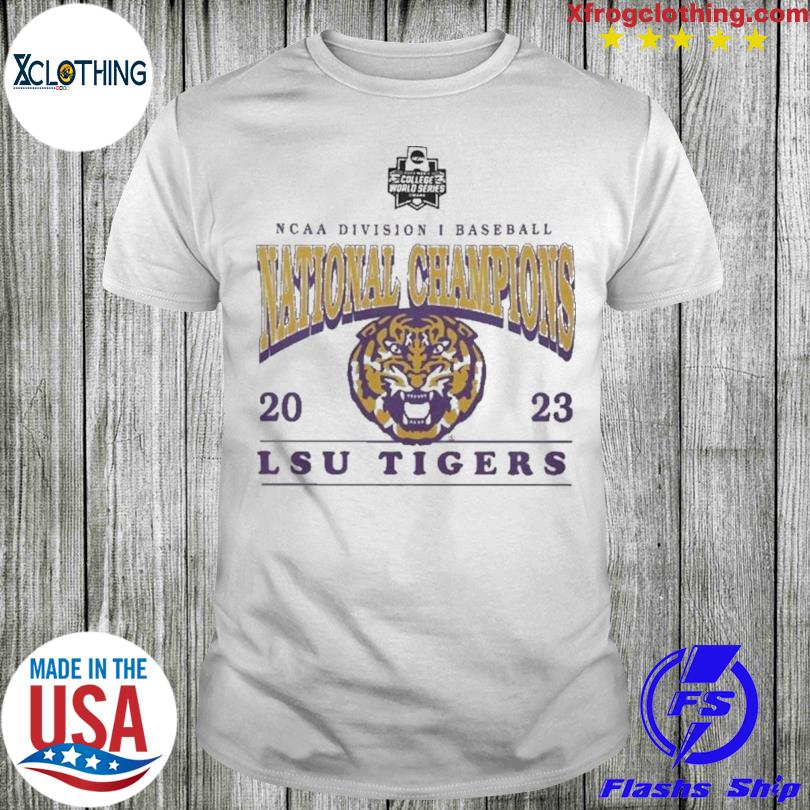 National Champions LSU Tigers Baseball Frankie T-Shirt - Printing Ooze