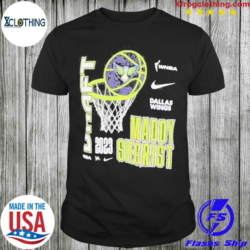 Hot] Get New Maddy Siegrist Jersey Dallas Wings Black #20