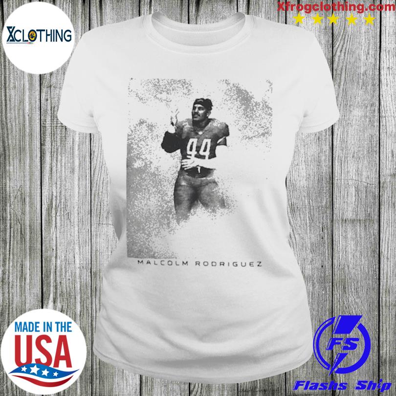 Malcolm Rodriguez Detroit Lions Majestic Threads Graphic T-shirt