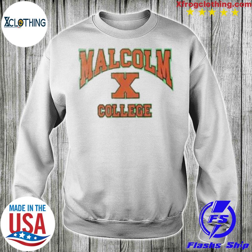 Malcolm x cheap college hoodie