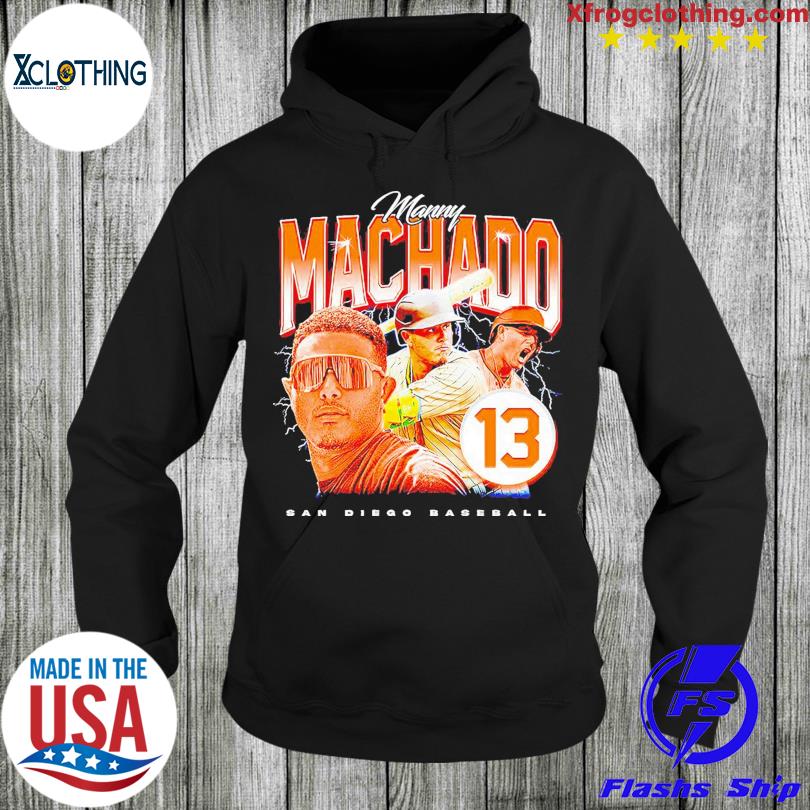 Official Number 13 Manny Machado San Diego Padres Baseball Vintage t-shirt,  hoodie, longsleeve, sweater