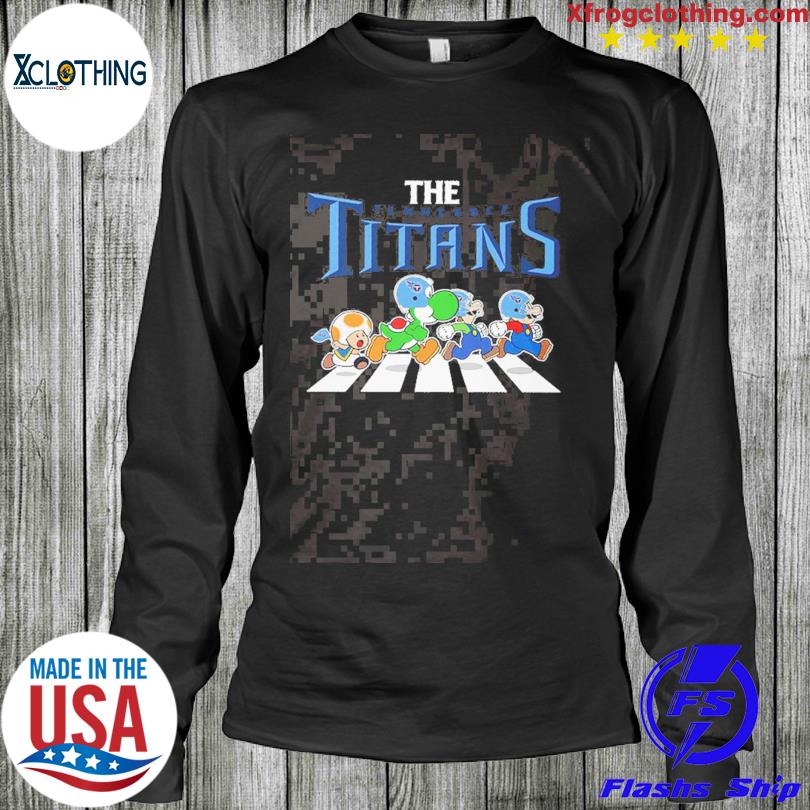 Mario The Tennessee Titans shirt, hoodie, sweater, long sleeve and tank top