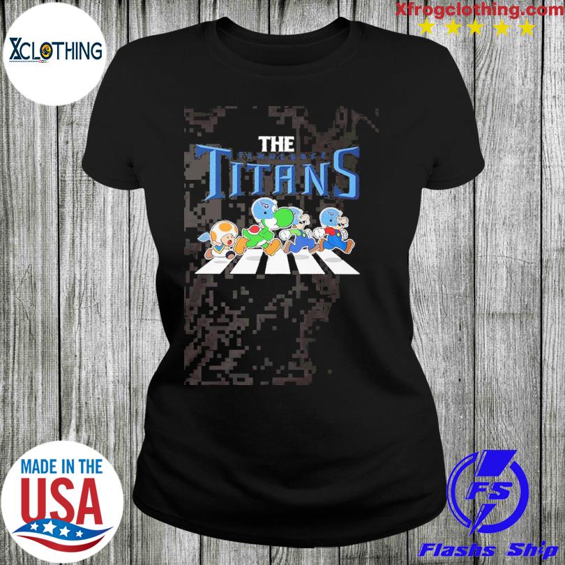 Mario The Tennessee Titans Shirt, hoodie, sweater, long sleeve and