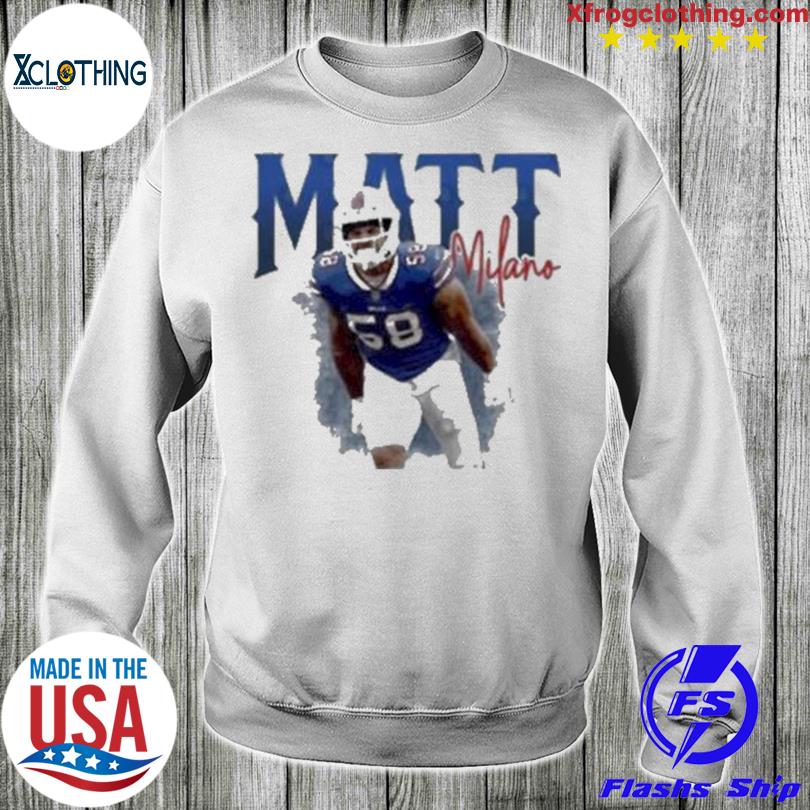 Matt Milano #58 Buffalo Bills Classic T-Shirt – The Midnight Boathouse