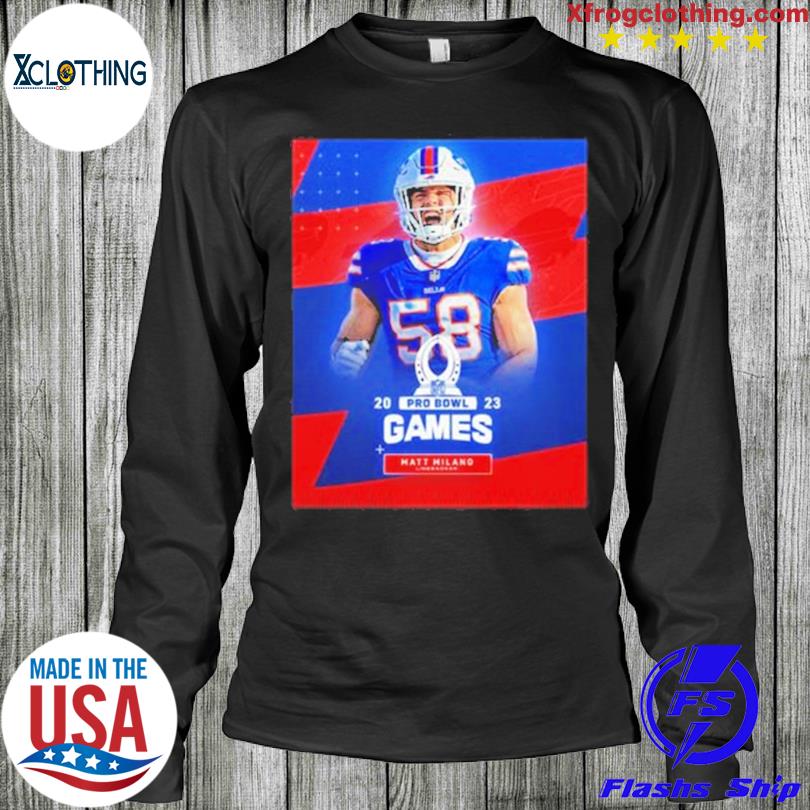 Official buffalo Bills NFL matt milano T-shirts, hoodie, sweater, long  sleeve and tank top