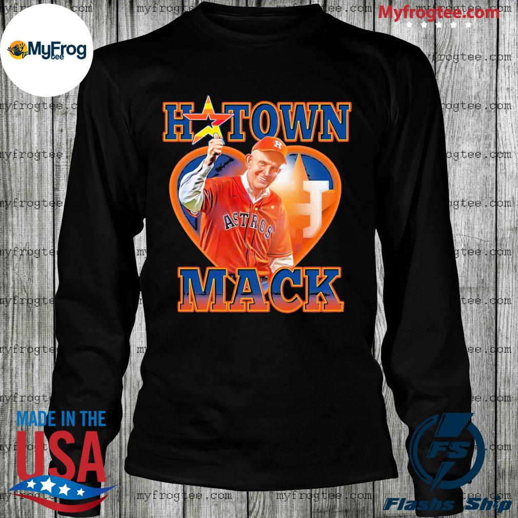 Straight Outta H Town Shirt - Mattress Mack Long Sleeve Tee Tops