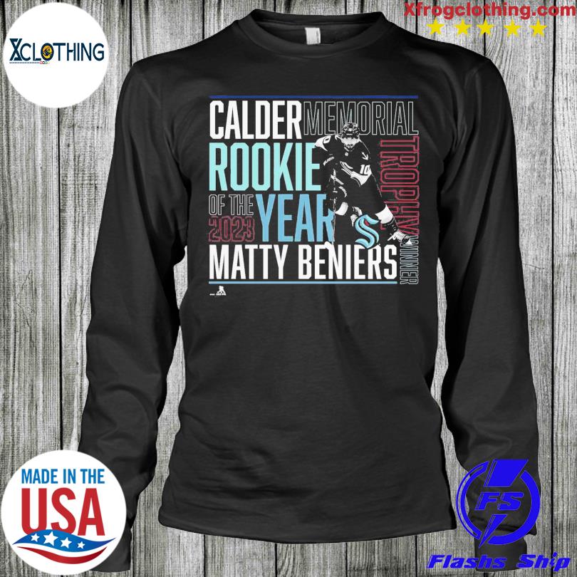 Beniers Calder Rookie Of The Year Shirt, hoodie, sweater, long