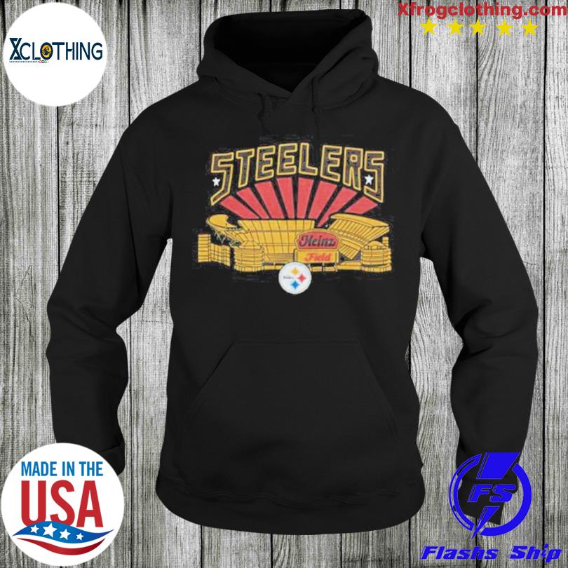 Men's Pittsburgh Steelers homage charcoal stadium heinz field shirt,  hoodie, sweater and long sleeve