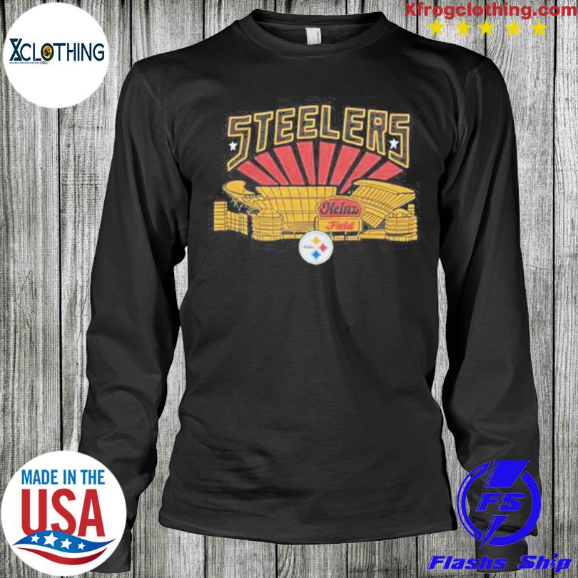 Men's Pittsburgh Steelers homage charcoal stadium heinz field shirt,  hoodie, sweater and long sleeve