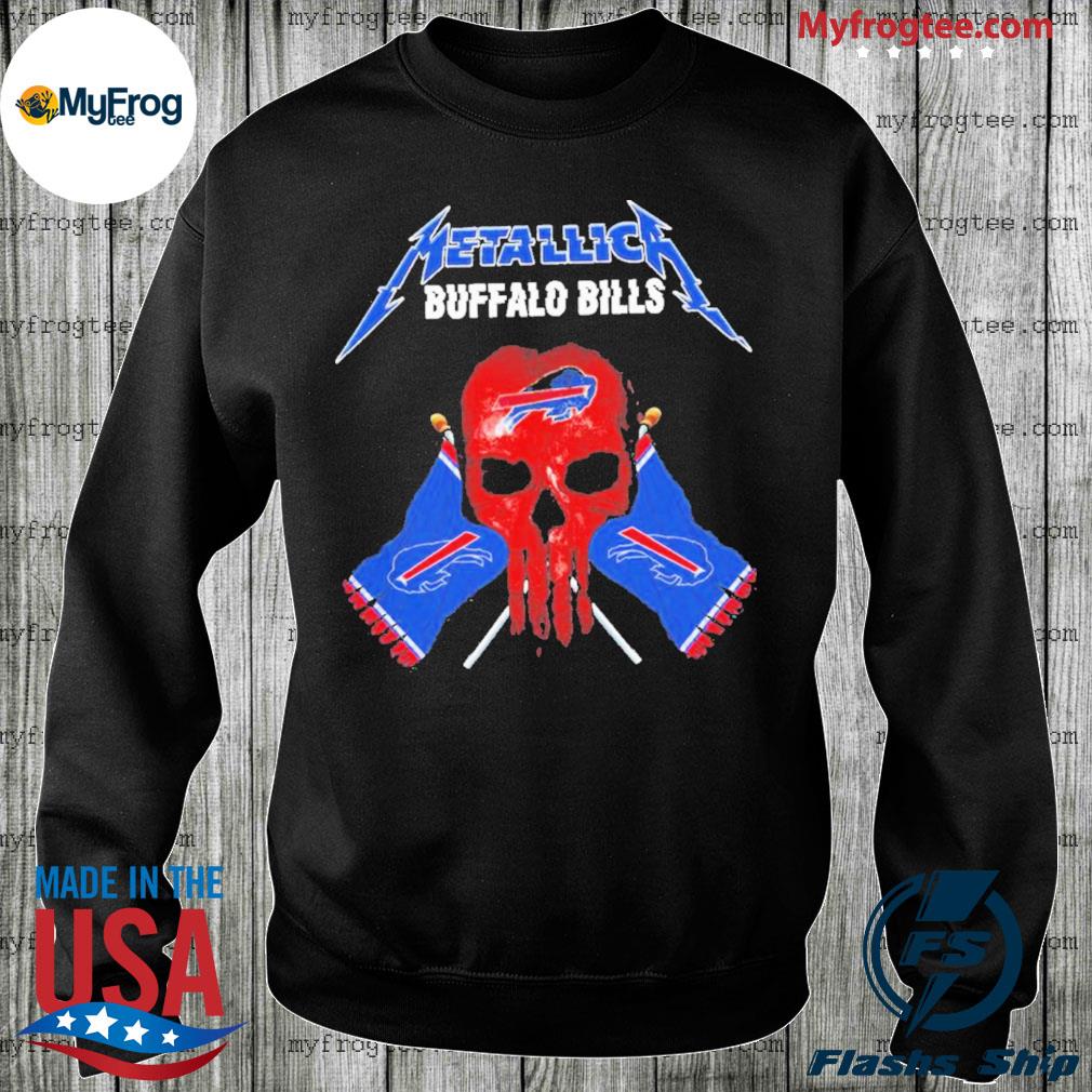 buffalo bills metallica shirt