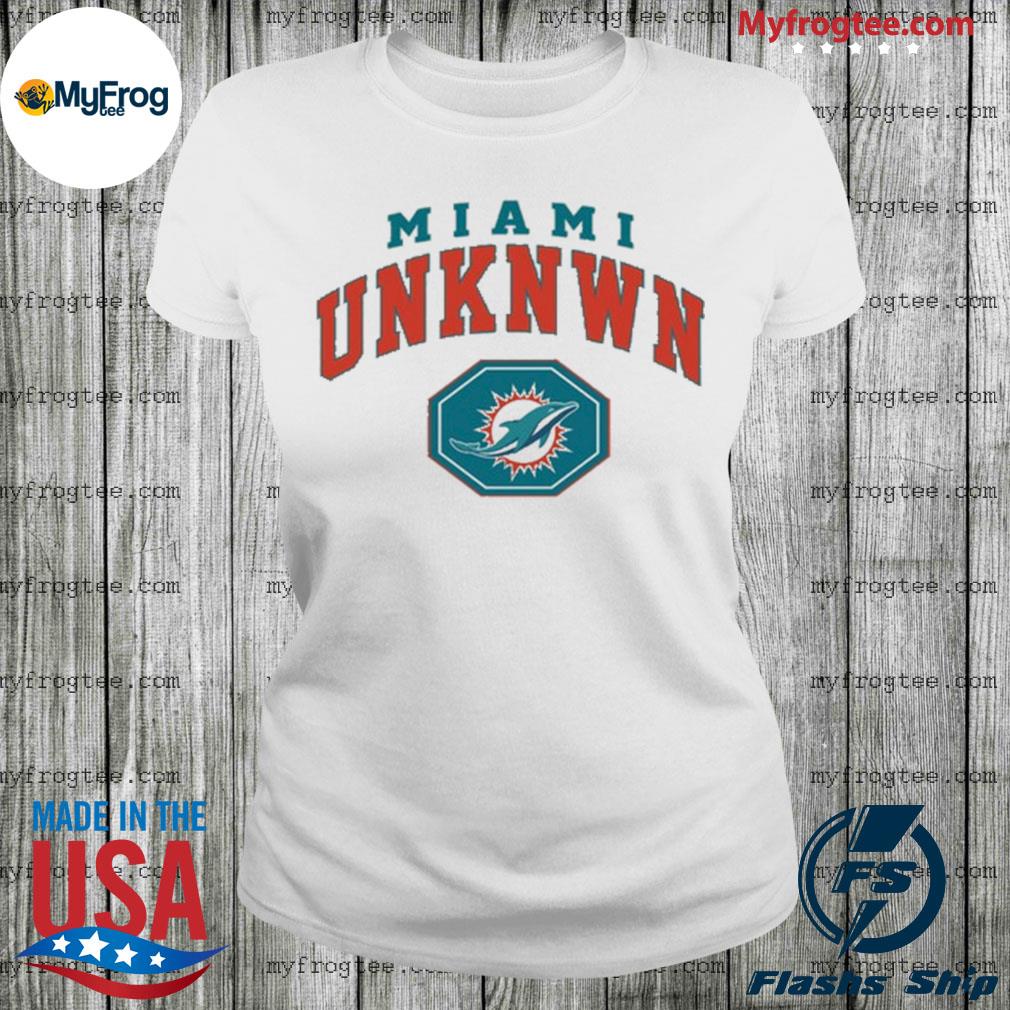 Miami Dolphins Women's Shirt NFL Pro Line by Floral Arch T