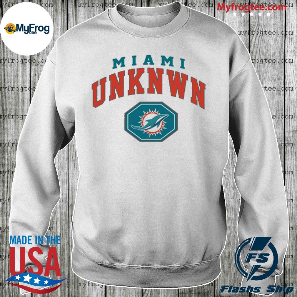 Miami Dolphins Women's Shirt NFL Pro Line by Floral Arch T