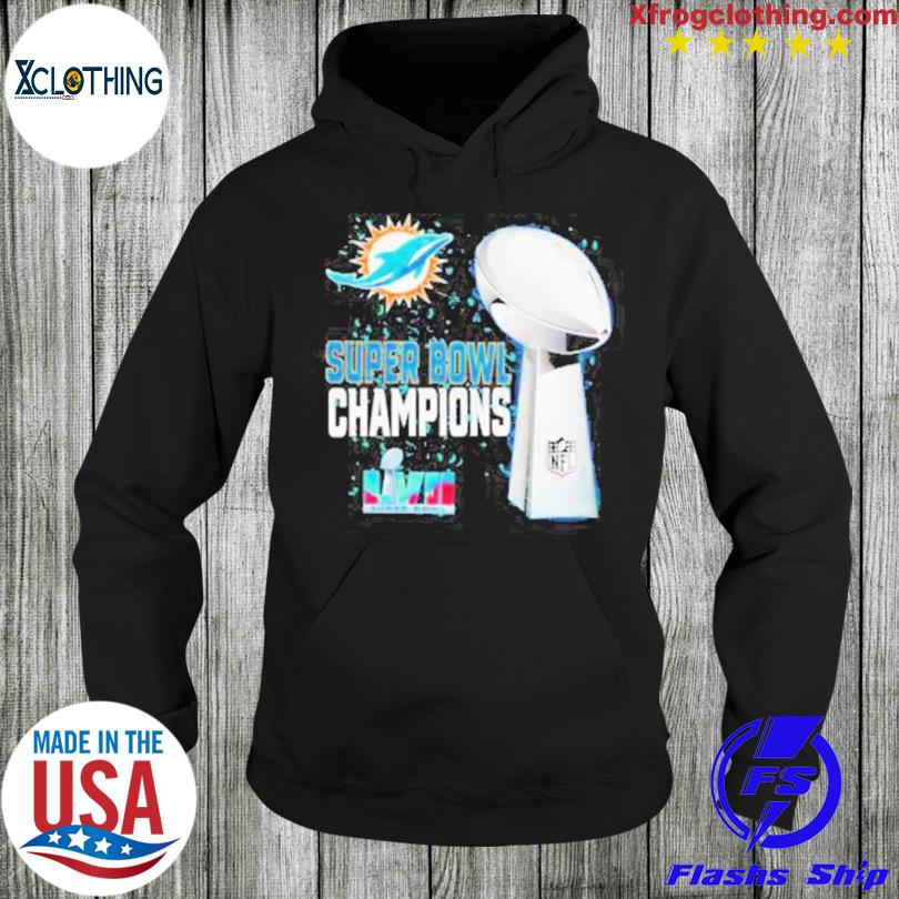 MiamI dolphins super bowl lviI 2023 champions shirt, hoodie, sweater, long  sleeve and tank top