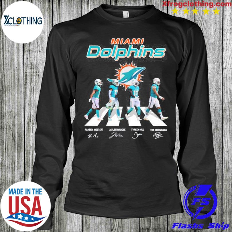 Official just A Girl Who Loves Football And Loves Miami Dolphins Legend  Team Signatures T-Shirt, hoodie, tank top, sweater and long sleeve t-shirt