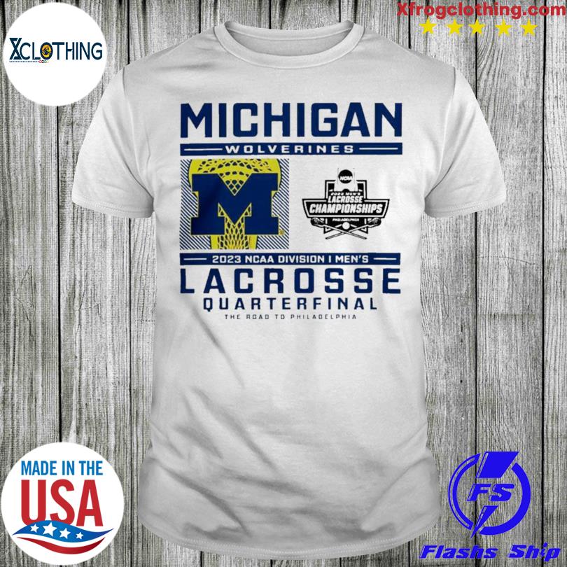 Michigan Wolverines Division I Men’S Lacrosse Quarterfinal Albany Championship 2023 T-Shirt