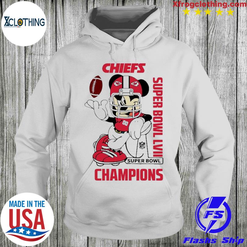 Disney Mickey Mouse Super Bowl Champions Kansas City Chiefs T-shirt -  Bluecat