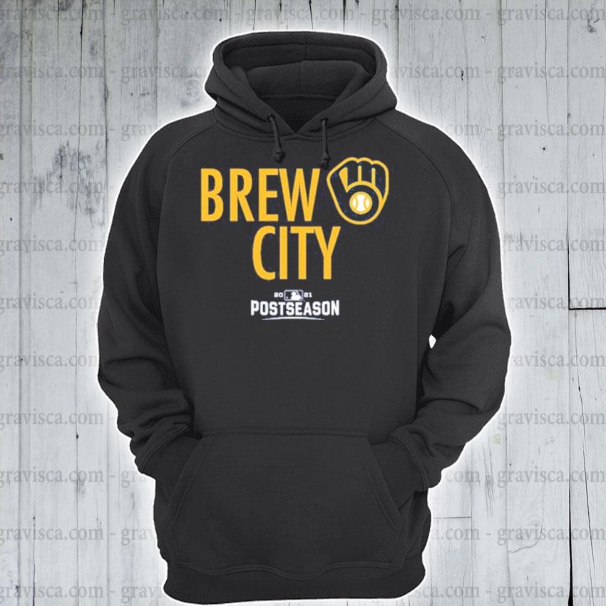 Milwaukee brewers brew city 2021 postseason shirt, hoodie, sweater and long  sleeve