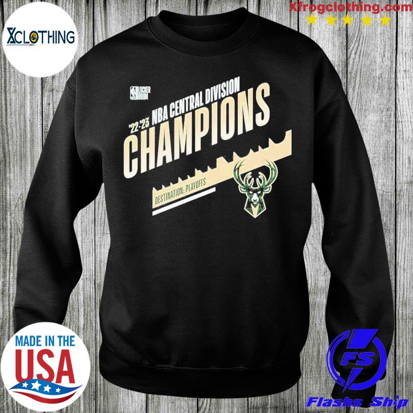 Milwaukee Bucks 2023 NBA Central Division Champions Playoffs shirt, hoodie,  sweater, long sleeve and tank top