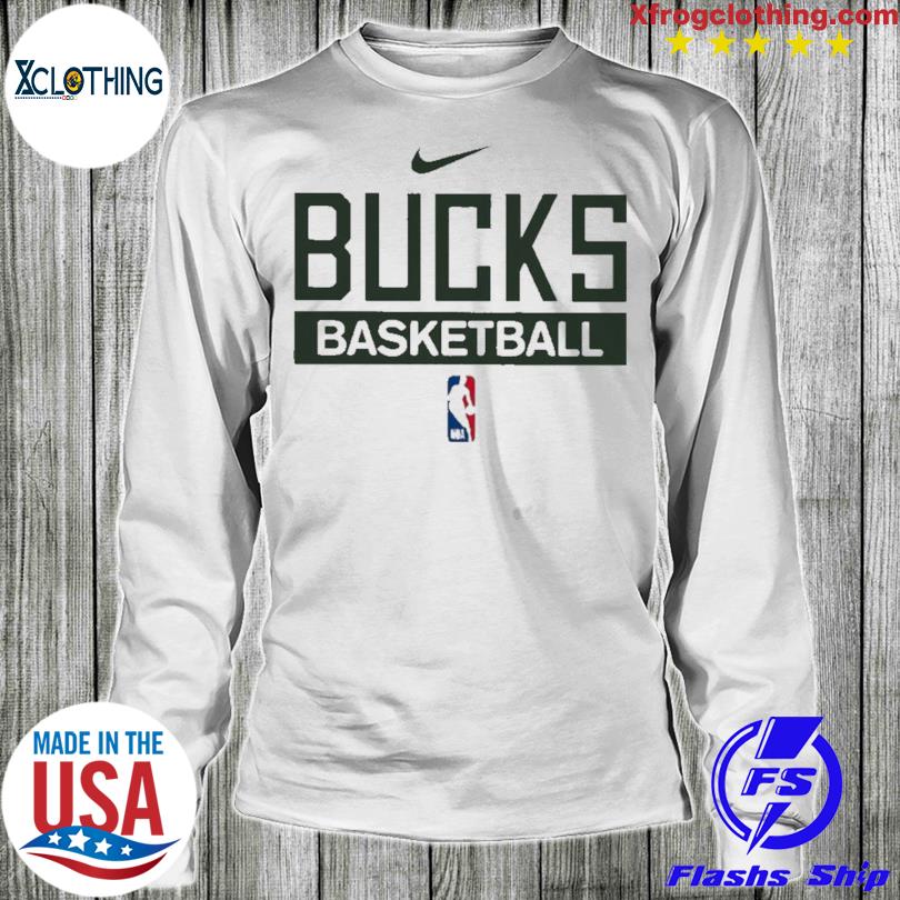Basketball Milwaukee Bucks Nike 2023 logo T-shirt, hoodie, sweater, long  sleeve and tank top