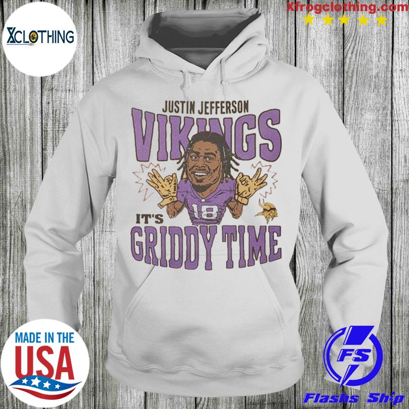 Minnesota Vikings Justin Jefferson Griddy Time Shirt, hoodie