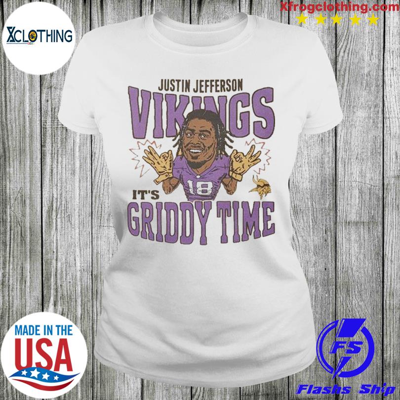 Minnesota Vikings Justin Jefferson Griddy Time Shirt, hoodie