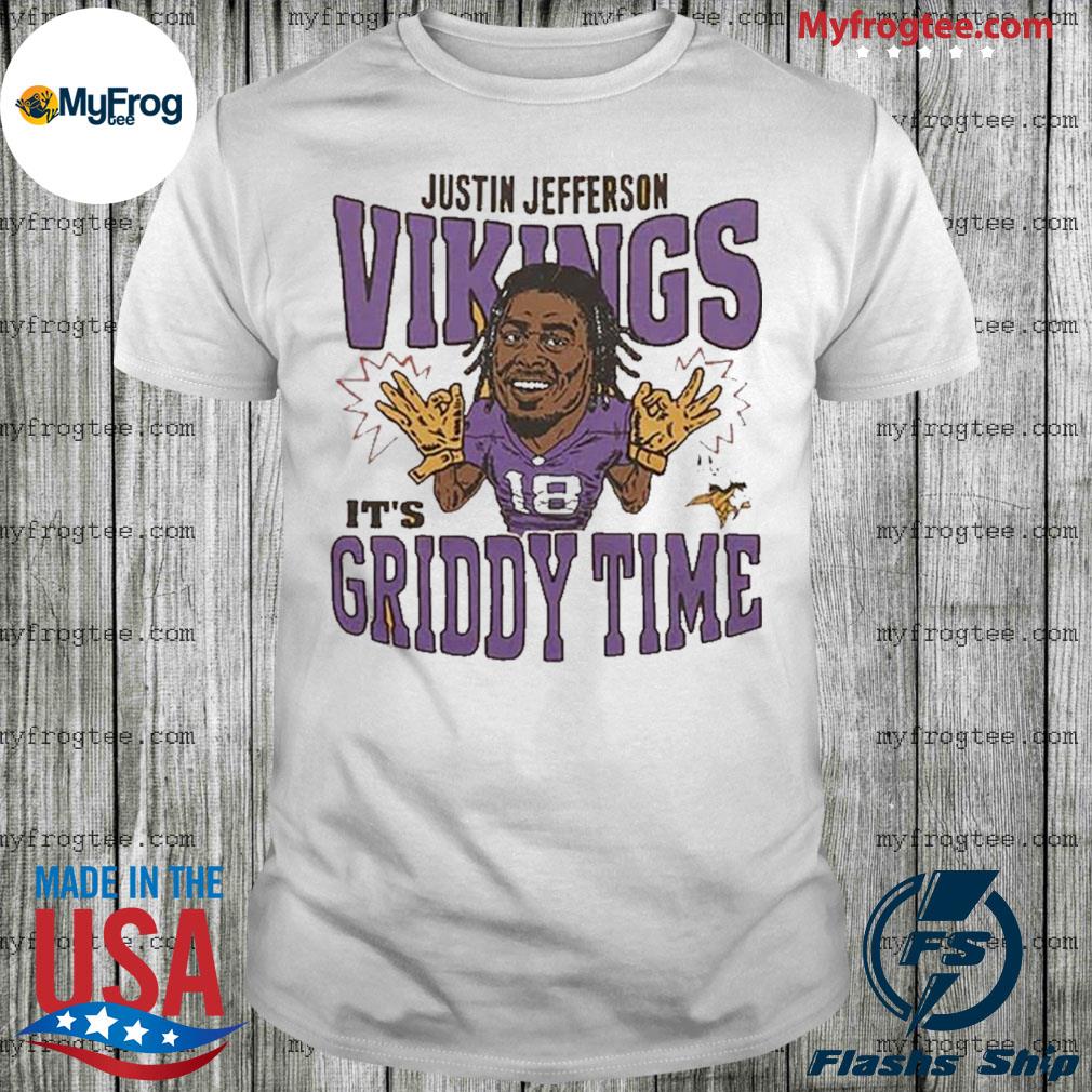 Do The Griddy Justin Jefferson Football Best T-Shirt - Hersmiles