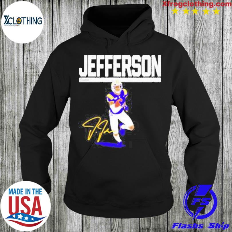 Original Justin Jefferson Minnesota Vikings Him Bold Signature T-shirt,Sweater,  Hoodie, And Long Sleeved, Ladies, Tank Top