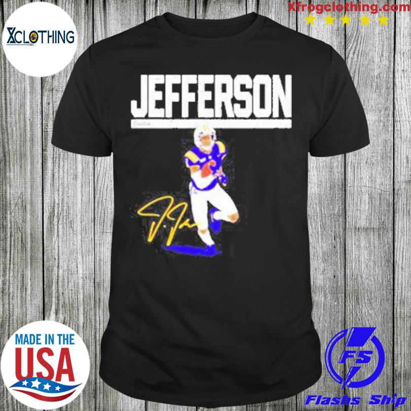 Justin Jefferson Minnesota Vikings with ball signature shirt, hoodie,  sweater, long sleeve and tank top