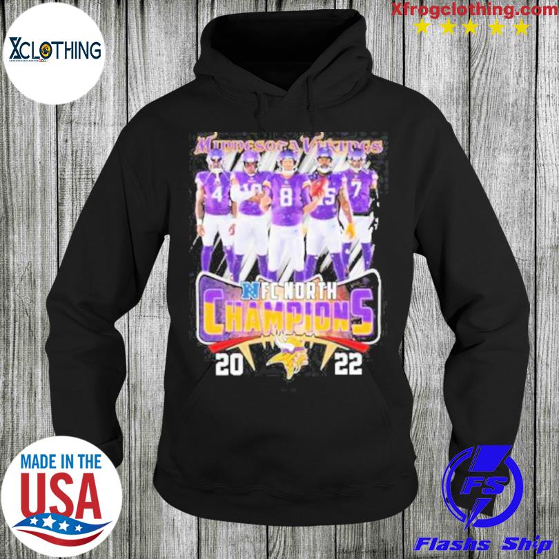 Minnesota Vikings Nfc North 2022 Skol Champions T-Shirt - Trending