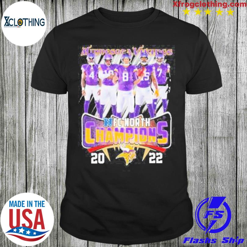 Go Vikings NFC North Divison Champions 2022 T-Shirt in 2023