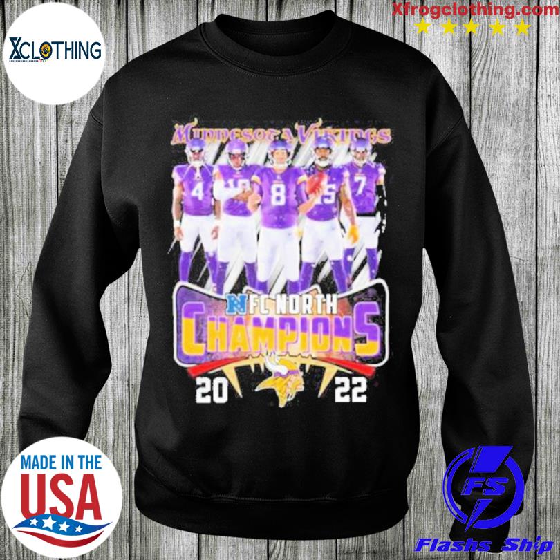 Skol Vikings 2022 Nfc North Division Champions Minnesota Vikings 2008-2022  Shirt, hoodie, sweater and long sleeve